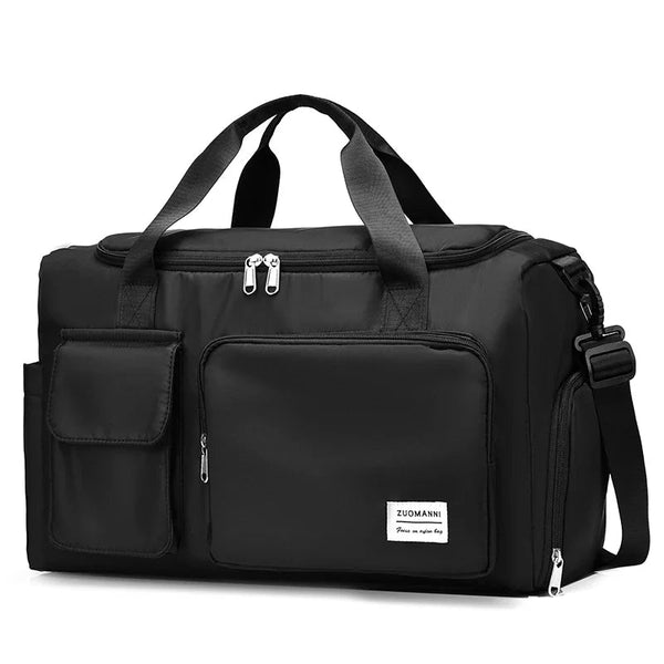 35L Flight-Ready Weekender With Shoe Compartment – Scarlett - Black - Bellux
