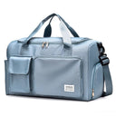 35L Flight-Ready Weekender With Shoe Compartment – Scarlett - Blue - Bellux