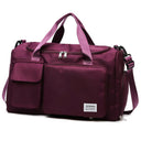 35L Flight-Ready Weekender With Shoe Compartment – Scarlett - Burgundy - Bellux
