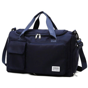 35L Flight-Ready Weekender With Shoe Compartment – Scarlett - Deep blue - Bellux