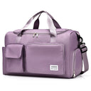 35L Flight-Ready Weekender With Shoe Compartment – Scarlett - Lavender - Bellux