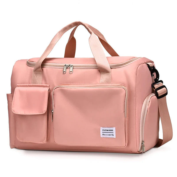 35L Flight-Ready Weekender With Shoe Compartment – Scarlett - Rosa - Bellux