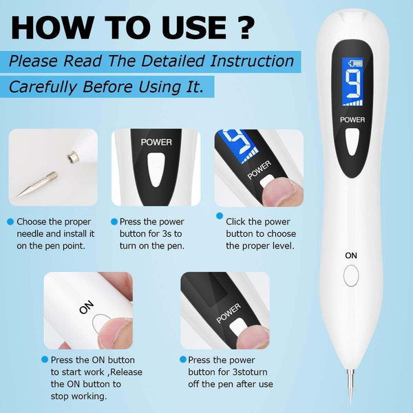 9-Level Pain-Free Portable Skin Repair Device – DermaLift Pro - Bellux