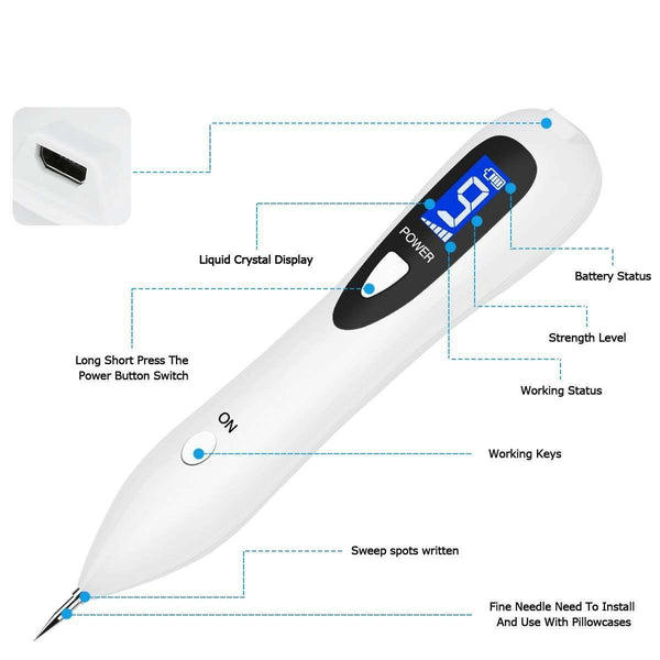 9-Level Pain-Free Portable Skin Repair Device – DermaLift Pro - Bellux