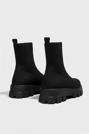 Ankle Boots Thick-Soled Slip-On – Marlow - Bellux