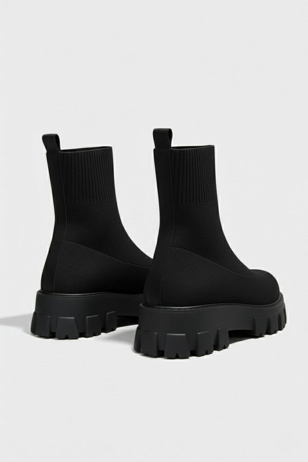 Ankle Boots Thick-Soled Slip-On – Marlow - Bellux