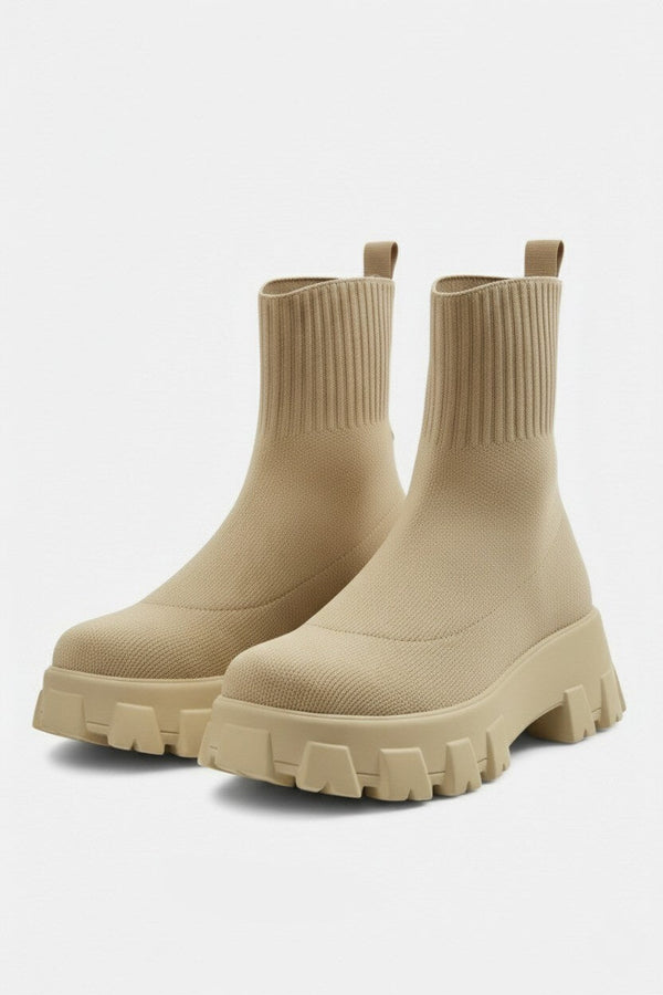 Ankle Boots Thick-Soled Slip-On – Marlow - Bellux