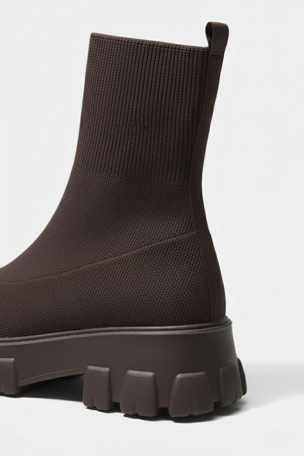 Ankle Boots Thick-Soled Slip-On – Marlow - Bellux