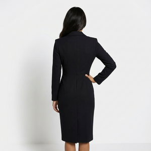 Blazer Midi Dress Tailored Sculpting Fit – Celestine - Bellux