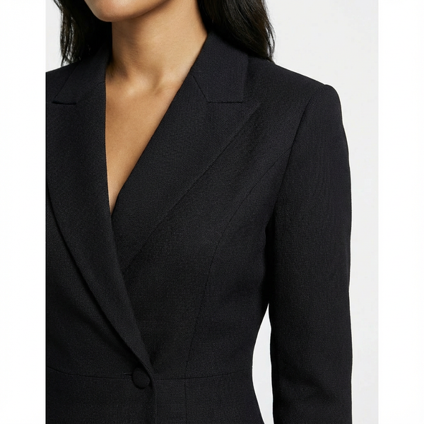 Blazer Midi Dress Tailored Sculpting Fit – Celestine - Bellux