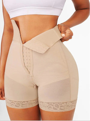 Boned High-Waist Tummy-Control Shorts – HourglassPro - Bellux