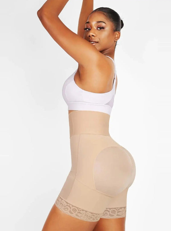 Boned High-Waist Tummy-Control Shorts – HourglassPro - Bellux