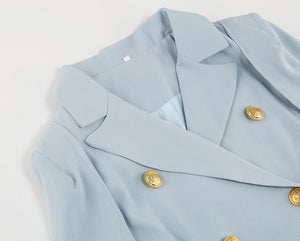 Cape Blazer Mini Dress – Belted Tailored Fit Adelaide - Bellux