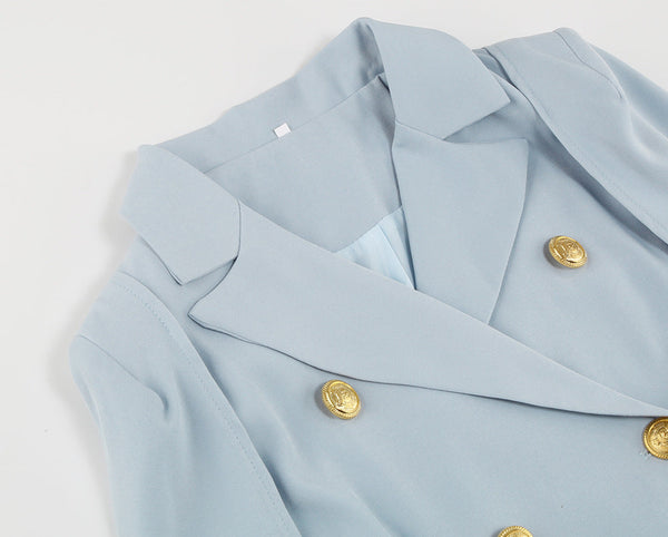 Cape Blazer Mini Dress – Belted Tailored Fit Adelaide - Bellux