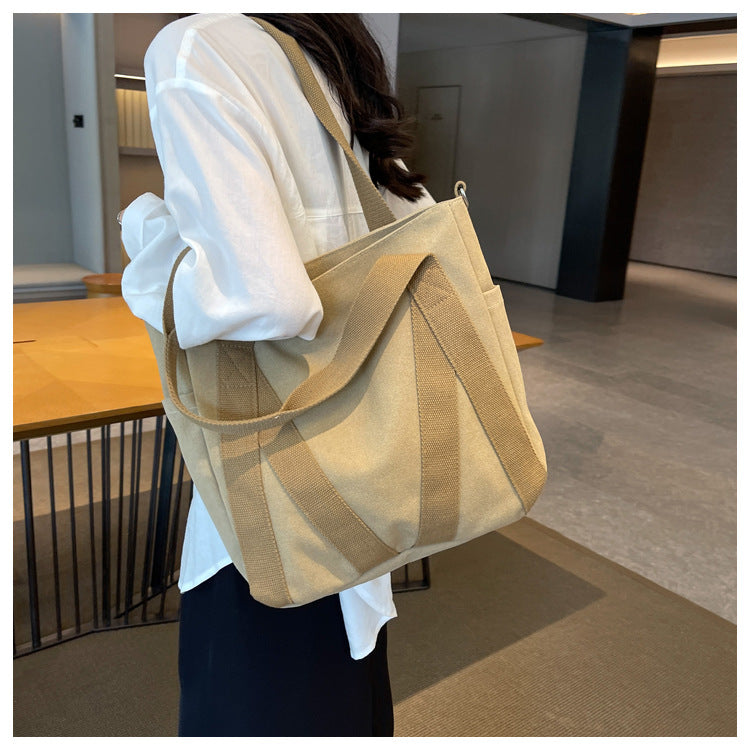 Commuter Organiser Tote Adjustable Strap – Erine - White - Bellux