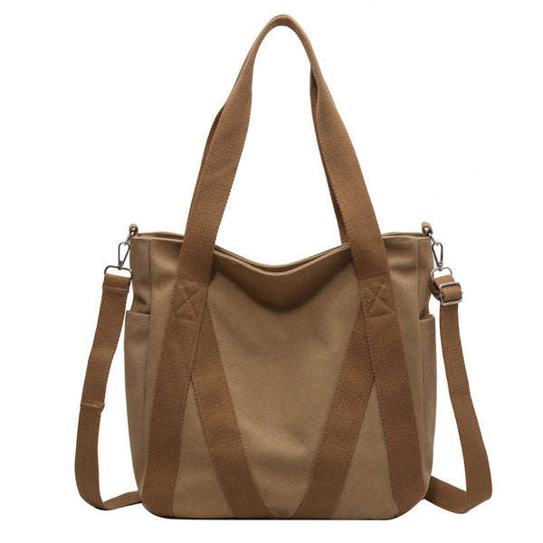 Commuter Organiser Tote Adjustable Strap – Erine - Brown - Bellux