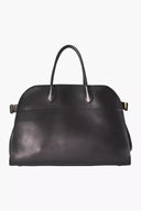 Commuter Tote Laptop-Friendly – Maeve - Glazed Black Elara - Bellux