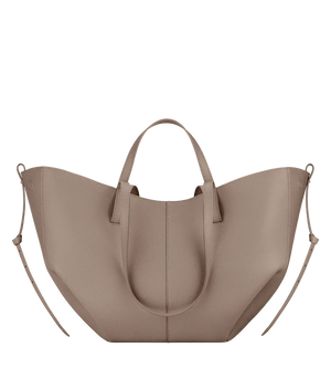 Commuter Tote Laptop-Friendly Vegan Leather – Violet - Large - Bellux