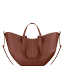 Commuter Tote Laptop-Friendly Vegan Leather – Violet - Large - Bellux