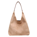 Commuter Tote Spacious Vegan Suede – Willow - Off-white - Bellux