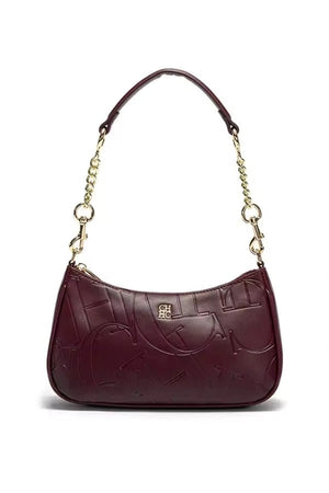 Convertible Commuter Tote Premium PU Leather – Sorrel - Wine Red - Bellux
