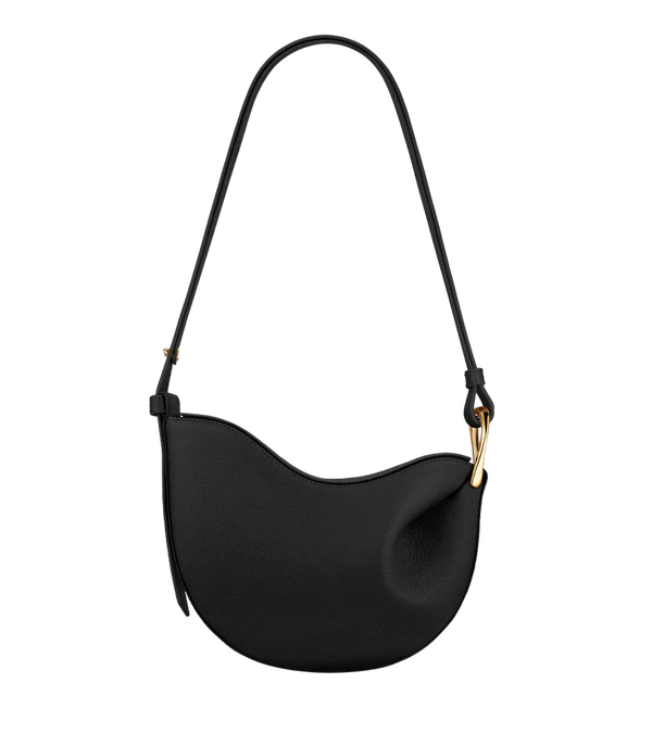 Convertible Commuter Tote Vegan Leather – Cressida - Black - Bellux