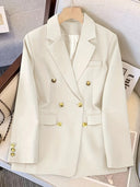 Double-Breasted Blazer Tailored Fit – Celeste - Cream - Bellux