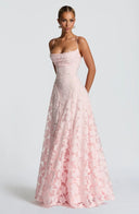 Evening Gown – Blooming Grace - Pink - Bellux
