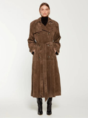 Full-Length Double-Breasted Trench Coat Tailored Fit – Fiona - Bellux