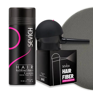 Hair Fibre Spray Waterproof – Carys - Grey - Bellux