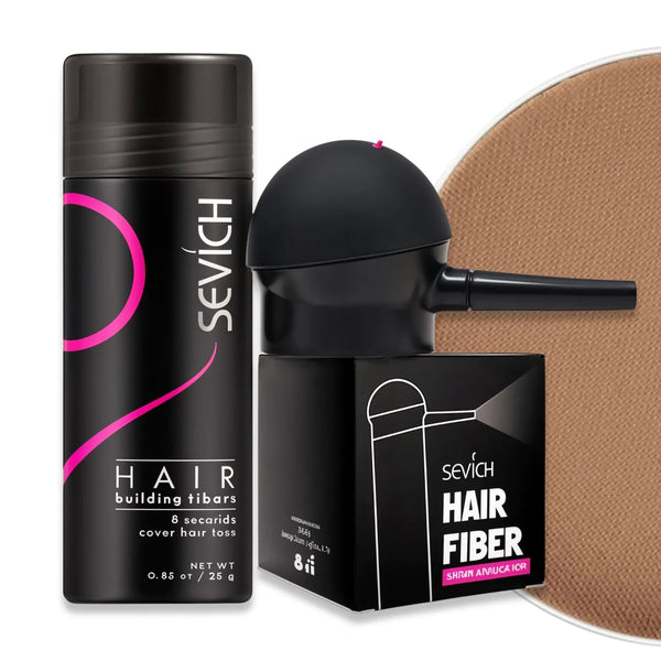 Hair Fibre Spray Waterproof – Carys - Light Brown - Bellux