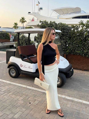 Handwoven Convertible Clutch Vegan Leather - Bellux