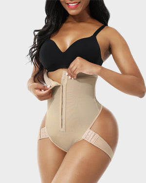 High-Waist Tummy Shaper Firm Control Powernet – Maris - Ivory - Bellux