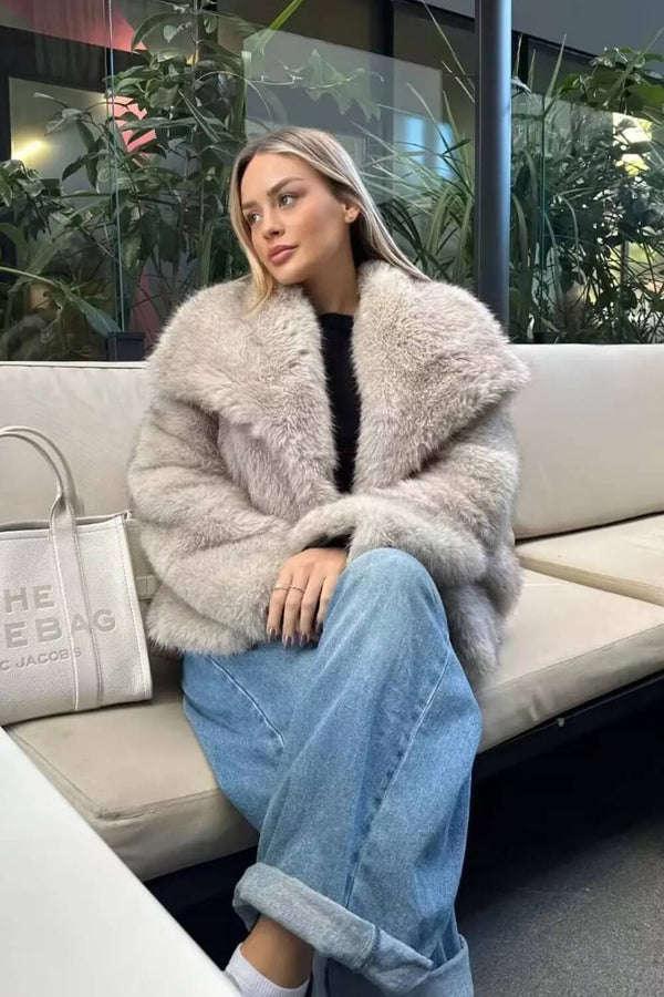 Hip-Length Relaxed-Fit Cotton Jacket – Paloma - Bellux