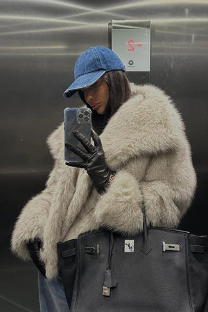 Hip-Length Relaxed-Fit Cotton Jacket – Paloma - Bellux