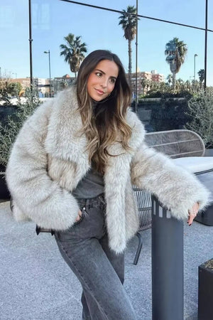 Hip-Length Relaxed-Fit Cotton Jacket – Paloma - Bellux