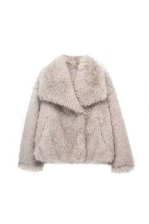 Hip-Length Relaxed-Fit Cotton Jacket – Paloma - Nude - Bellux