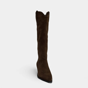 Knee-High Boots All-Day Comfort Vegan Leather – Lenora - Bellux