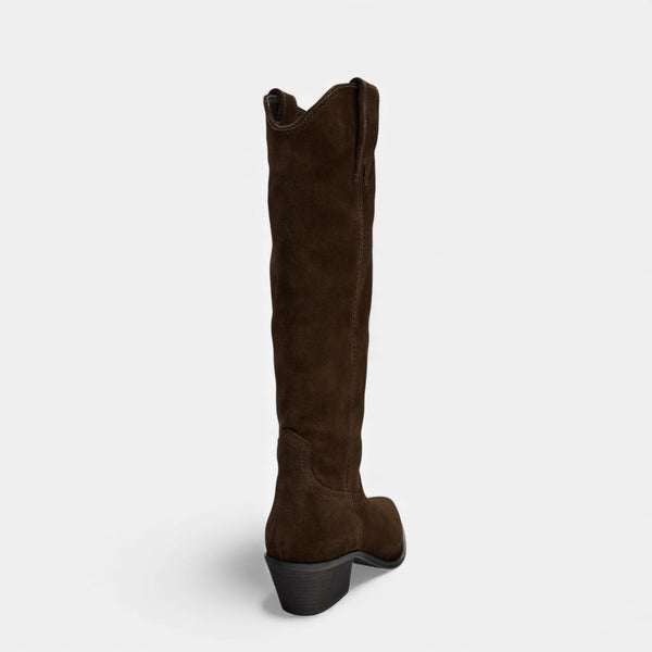 Knee-High Boots All-Day Comfort Vegan Leather – Lenora - Bellux