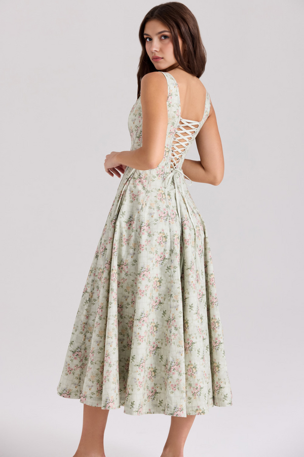 Ladies’ Bustier Midi Dress Shaping – Eleanor - Bellux