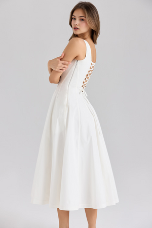 Ladies’ Bustier Midi Dress Shaping – Eleanor - Bellux