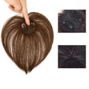 Ladies’ Hair Topper Invisible Top Straight – Clementine - Light Brown - Bellux