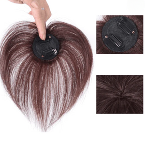 Ladies’ Hair Topper Invisible Top Straight – Clementine - Redhead - Bellux