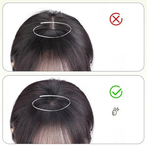Ladies’ Hair Topper Invisible Top Straight – Clementine