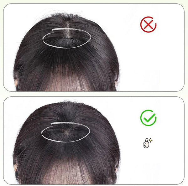 Ladies’ Hair Topper Invisible Top Straight – Clementine