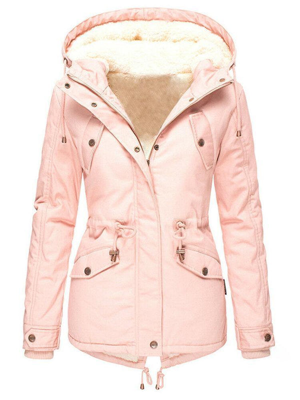 Ladies’ Insulated Waterproof Winter Jacket – Elsie - Pink - Bellux