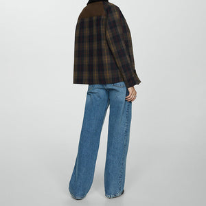 Ladies’ Quilted Jacket Cotton-Filled Faux-Fur Collar – Tess - Bellux