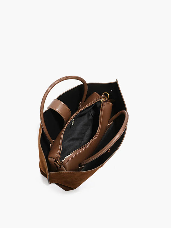 Ladies’ Structured Top-Handle Tote Bag – Annabel - Bellux