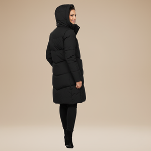 Long Hooded Insulated Cotton Parka – Colette - Bellux