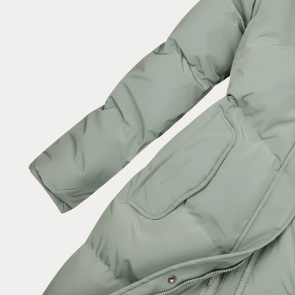 Long Hooded Insulated Cotton Parka – Colette - Bellux